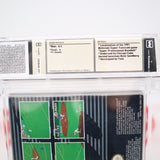 SUPER BASES LOADED BASEBALL - WATA GRADED 8.5 A! NEW & Factory Sealed! (SNES Super Nintendo)