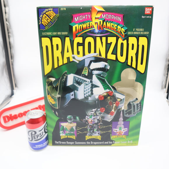 MIGHTY MORPHIN POWER RANGERS: DRAGONZORD - COLLECTIBLE TOY!