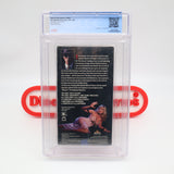 TRACI LORDS IS... NOT OF THIS EARTH - CGC GRADED 8.5 A+! NEW & Factory Sealed with Authentic V-Overlap Seam! (VHS)