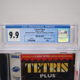TETRIS PLUS - CGC GRADED 9.9 A++! NEW & Factory Sealed! (Sega Saturn)