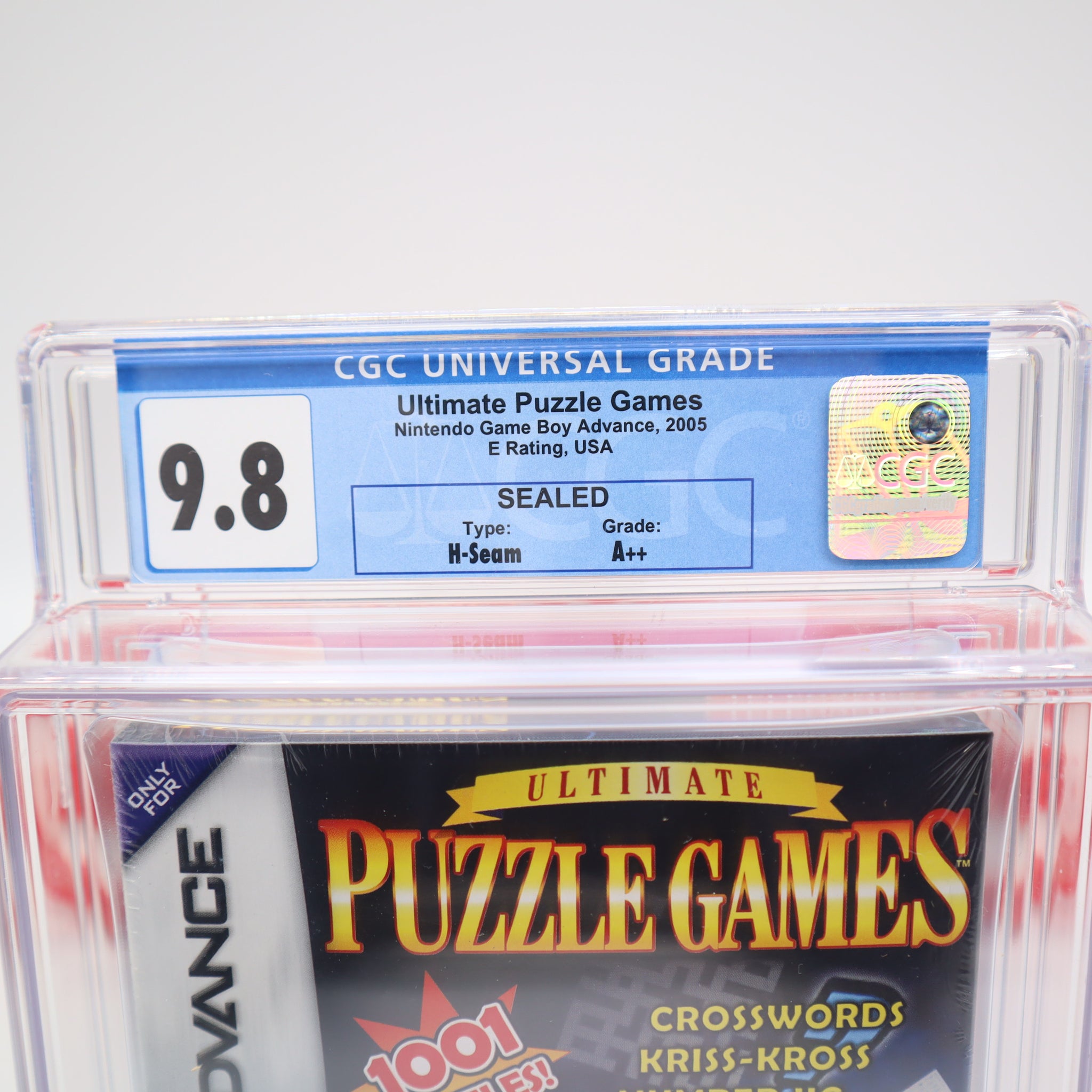 ULTIMATE PUZZLE GAMES - CGC GRADED 9.8 A++! NEW & Factory Sealed