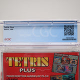 TETRIS PLUS - CGC GRADED 9.9 A++! NEW & Factory Sealed! (Sega Saturn)