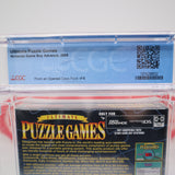 ULTIMATE PUZZLE GAMES - CGC GRADED 9.8 A++! NEW & Factory Sealed! (Game Boy Advance GBA)