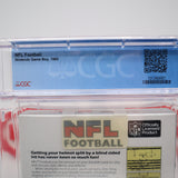 NFL FOOTBALL - KONAMI - CGC GRADED 8.5 A! NEW & Factory Sealed with Authentic H-Seam! (Game Boy Original)