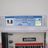 MECHWARRIOR 2 II: 31ST CENTURY COMBAT - CGC GRADED 9.8 A++! NEW & Factory Sealed! (Sega Saturn)