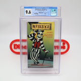 BEETLE JUICE / BEETLEJUICE: ANIMATED VOLUME 1 - CGC GRADED 9.6 A+! NEW & Factory Sealed with Authentic H-Overlap Seam! (VHS)