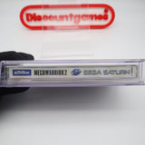 MECHWARRIOR 2 II: 31ST CENTURY COMBAT - CGC GRADED 9.8 A++! NEW & Factory Sealed! (Sega Saturn)