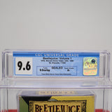 BEETLE JUICE / BEETLEJUICE: ANIMATED VOLUME 1 - CGC GRADED 9.6 A+! NEW & Factory Sealed with Authentic H-Overlap Seam! (VHS)
