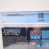 JEOPARDY! DELUXE EDITION - CGC GRADED 9.0 A+! NEW & Factory Sealed! (SNES Super Nintendo)