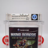 MARVEL NEMESIS: RISE OF THE IMPERFECTS - WATA GRADED 9.2 A+! NEW & Factory Sealed! (Nintendo GameCube)