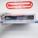 JEOPARDY! DELUXE EDITION - CGC GRADED 9.0 A+! NEW & Factory Sealed! (SNES Super Nintendo)