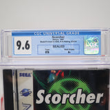 SCORCHER - CGC GRADED 9.6 A+! NEW & Factory Sealed! (Sega Saturn)