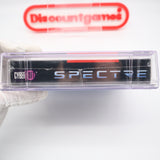 SPECTRE - CGC GRADED 8.5 A+! NEW & Factory Sealed! (SNES Super Nintendo)