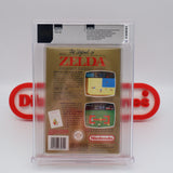 LEGEND OF ZELDA - GOLD CART (Spanish) - WATA GRADED 9.2! BRAND NEW / UNOPENED! (NES Nintendo)