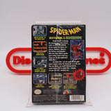 SPIDERMAN / SPIDER-MAN: RETURN OF THE SINISTER SIX - NEW & Factory Sealed with Authentic V-Overlap Seam! (NES Nintendo)