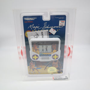MAGIC JOHNSON'S BASKETBALL - CAS GRADED 70! NEW & Factory Sealed! (Tiger Electronics LCD Handheld)