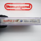 BRAIN DEAD 13 - CGC GRADED 9.9 A++! NEW & Factory Sealed! (Sega Saturn)