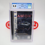 AMOK / A+M+O+K - CGC GRADED 9.9 A+! NEW & Factory Sealed! (Sega Saturn)