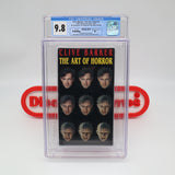 CLIVE BARKER THE ART OF HORROR - CGC GRADED 9.8 A+! NEW & Factory Sealed with Authentic V-Overlap Seam! (VHS)