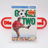 GOAL! TWO 2 II SOCCER - NEW & Factory Sealed with Authentic H-Seam! (NES Nintendo)