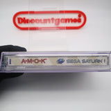 AMOK / A+M+O+K - CGC GRADED 9.9 A+! NEW & Factory Sealed! (Sega Saturn)