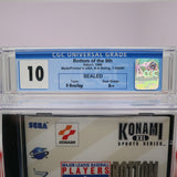 MLB BOTTOM OF THE 9TH BASEBALL - HIGHEST/PERFECT GRADED CGC 10 A++! NEW & Factory Sealed! (Sega Saturn)