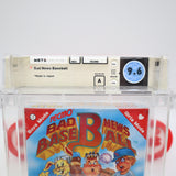 BAD NEWS BASEBALL - WATA GRADED 9.6 A! NEW & Factory Sealed with Authentic H-Seam! (NES Nintendo)