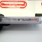 MLB BOTTOM OF THE 9TH BASEBALL - HIGHEST/PERFECT GRADED CGC 10 A++! NEW & Factory Sealed! (Sega Saturn)