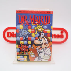 DR. MARIO - NEW & Factory Sealed with Authentic H-Seam! (NES Nintendo)