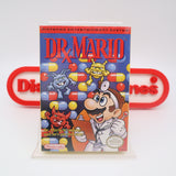 DR. MARIO - NEW & Factory Sealed with Authentic H-Seam! (NES Nintendo)