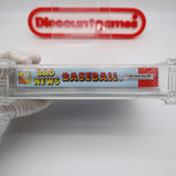 BAD NEWS BASEBALL - WATA GRADED 9.6 A! NEW & Factory Sealed with Authentic H-Seam! (NES Nintendo)