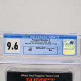 PUPPET MASTER 4 IV PROMOTION COPY! CGC GRADED 9.6 A+! NEW & Factory Sealed with Authentic 3-Sided Seam! (VHS)