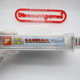 BAD NEWS BASEBALL - WATA GRADED 9.6 A! NEW & Factory Sealed with Authentic H-Seam! (NES Nintendo)