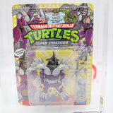 SUPER SHREDDER - 1992 PLAYMATES - AFA GRADED 80+ NEW, Authentic & Factory Sealed! (Vintage TMNT Figure)