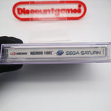 MAXIMUM FORCE - HIGHEST/PERFECT GRADED CGC 10 A++! NEW & Factory Sealed! (Sega Saturn)