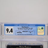 BEETLEJUICE / BEETLE JUICE - CGC GRADED 9.4 A+! NEW & Factory Sealed with Authentic H-Overlap Seam! (VHS)