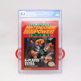 NINTENDO POWER ISSUE #19 - 4-PLAYER EXTRA - CGC GRADED 9.2