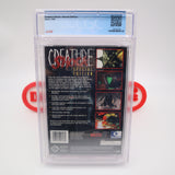 CREATURE SHOCK: SPECIAL EDITION - HIGHEST/PERFECT GRADED CGC 10 A++! NEW & Factory Sealed! (Sega Saturn)