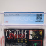 CREATURE SHOCK: SPECIAL EDITION - HIGHEST/PERFECT GRADED CGC 10 A++! NEW & Factory Sealed! (Sega Saturn)
