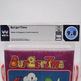 BURGERTIME / BURGER TIME - WATA GRADED 9.8 A++! NEW & Factory Sealed! (Intellivision)