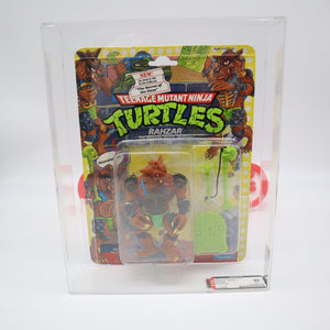 RAHZAR (Red Nose) - 1992 PLAYMATES - AFA GRADED 80 NM: NEW, Authentic & Factory Sealed! (Vintage TMNT Figure)