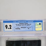 SWAMP THING (1981) - CGC GRADED 9.2 A+! NEW & Factory Sealed with Authentic H-Overlap Seam! (VHS)