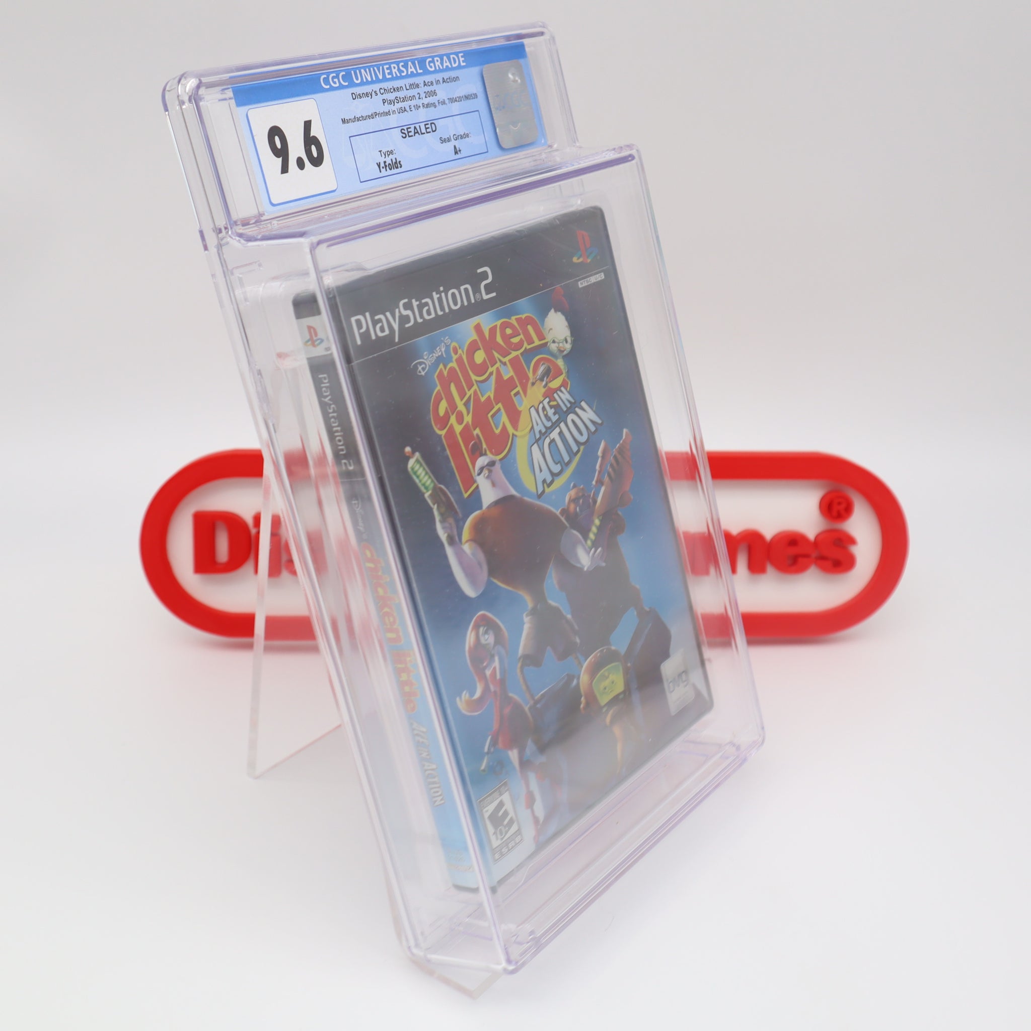 DISNEY'S CHICKEN LITTLE: ACE IN ACTION - CGC GRADED 9.6 A+! NEW