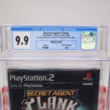 SECRET AGENT CLANK - CGC GRADED 9.9 A++! NEW & Factory Sealed! (PS2 PlayStation 2)