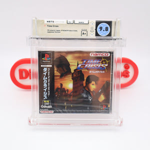 TIME CRISIS (JAPANESE VERSION!) - WATA GRADED 9.8 A+! NEW & Factory Sealed! (PS1 PlayStation 1)