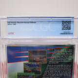 HIGH VELOCITY: MOUNTAIN RACING CHALLENGE - CGC GRADED 9.8 A++! NEW & Factory Sealed! (Sega Saturn)