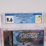 VR SPORTS POWERBOAT RACING - CGC GRADED 9.6 A+! NEW & Factory Sealed! (PS1 PlayStation 1)