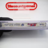 HIGH VELOCITY: MOUNTAIN RACING CHALLENGE - CGC GRADED 9.8 A++! NEW & Factory Sealed! (Sega Saturn)