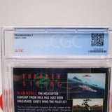 THUNDERSTRIKE 2 / THUNDER STRIKE II - CGC GRADED 9.8 A++! NEW & Factory Sealed! (Sega Saturn)
