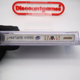 THUNDERSTRIKE 2 / THUNDER STRIKE II - CGC GRADED 9.8 A++! NEW & Factory Sealed! (Sega Saturn)